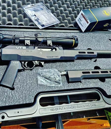 Gun in a case